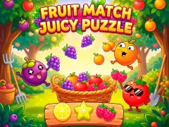 Spel Fruit Match Juicy Puzzle online