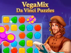 Spel VegaMix Da Vinci Puzzles online