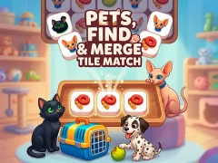 Spel Pets, Find and Merge Tile Match online