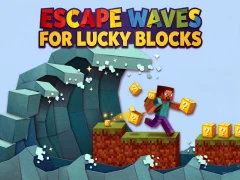 Spel Escape Waves for Lucky Blocks online