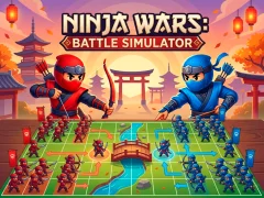 Spel Ninja Wars: Battle Simulator online