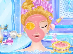 Spel Princess Salon Frozen Party online