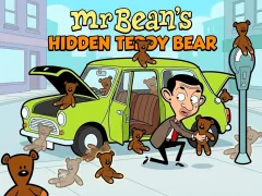 Spel Mr Bean Car Hidden Teddy Bear online