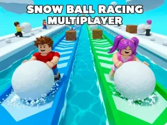 Spel Snow Ball Racing Mutliplayer online