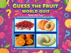 Spel Guess The Fruit World Quiz online