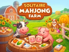 Spel Solitaire Mahjong Farm online