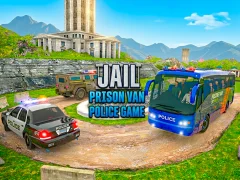 Spel Jail Prison Van police Game online