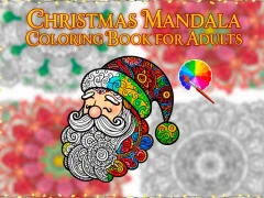 Spel Christmas Mandala Coloring Book for Adults online