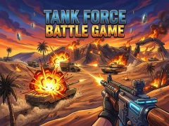 Spel Tank Force Battle Game online