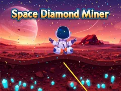 Spel Space Diamond Miner online