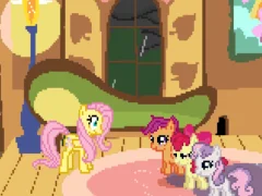 Spel Fluttershy's Bunny Rescue online