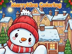 Spel MerryKins Coloring online