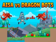 Spel Aisa Vs Dragon Bots online