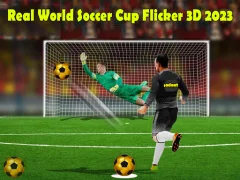 Spel Real World Soccer Cup Flicker 3D 2023 online