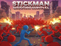 Spel Stickman Shooting Survival online