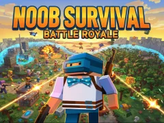 Spel Noob Survival: Battle Royale online