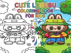 Spel Cute Labubu Coloring Book for Kids online