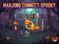 Spel Mahjong Connect Spooky online
