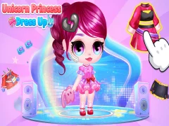 Spel Unicorn Princess Dress Up online