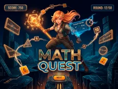Spel MathQuest online