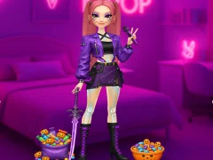 Spel K-Pop Halloween Dress Up online