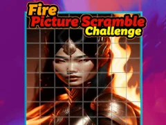 Spel Fire Picture Scramble Challenge online