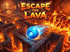 Spel Escape the lava online