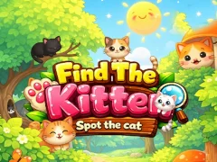 Spel Find the Kitten Spot the Cat online