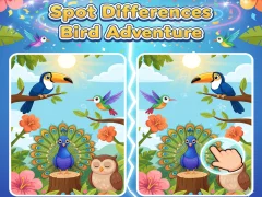 Spel Spot Differences Bird Adventure online