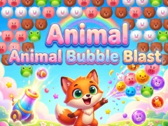Spel Animal Bubble Blast online