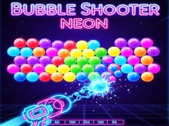 Spel Bubble Shooter Neon online