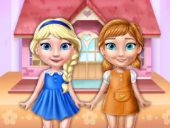 Spel Ellie And Annie Doll House online
