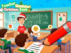 Spel Teacher Simulator Christmas Exam online