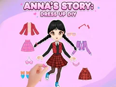 Spel Anna's Story: Dress Up DIY online