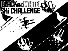 Spel Black and White Ski Challenge online