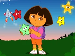 Spel Dora The explorer Dora's Star Catching online