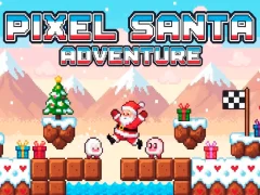 Spel Pixel Santa Adventure online