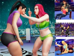 Spel Women Wrestling Fight Revolution Fighting online