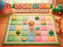 Spel Logic Storm: Animals Puzzle online