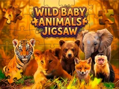 Spel Wild Baby Animals Jigsaw online