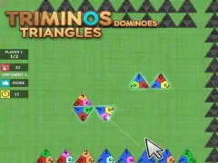Spel Triminos Dominoes Triangles online