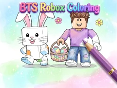Spel BTS Roblox Coloring online