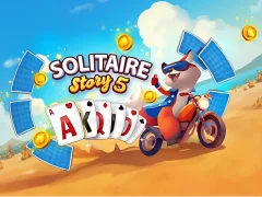 Spel Solitaire Story TriPeaks 5 online