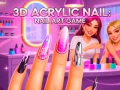 Spel 3D Acrylic Nail: Nail Art Game online