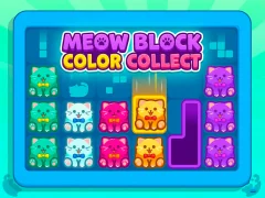 Spel Meow Block: Color Collect online