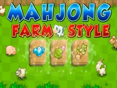 Spel Mahjong Farm Style online