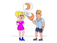 Spel Draw or Delete LoveStory online