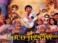 Spel Coco Jigsaw online