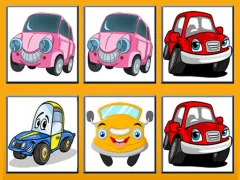 Spel Funny Cars Memory online