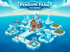 Spel Penguin Farm - Ice Merge online